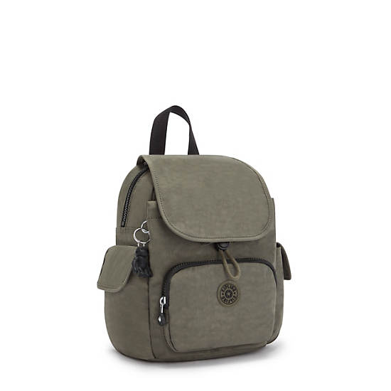 Kipling City Pack Mini Rygsække Grøn | DK 1486ZU